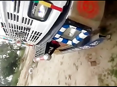 Indian voluptuous bent fro truk